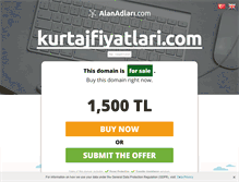 Tablet Screenshot of kurtajfiyatlari.com